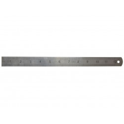 F112ME Steel Rule 300mm / 12in