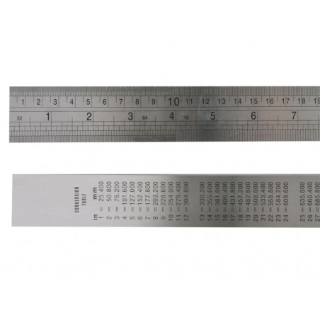 F39ME Steel Rule 1m / 39in