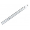 Satin Chrome Rule 150mm/6in
