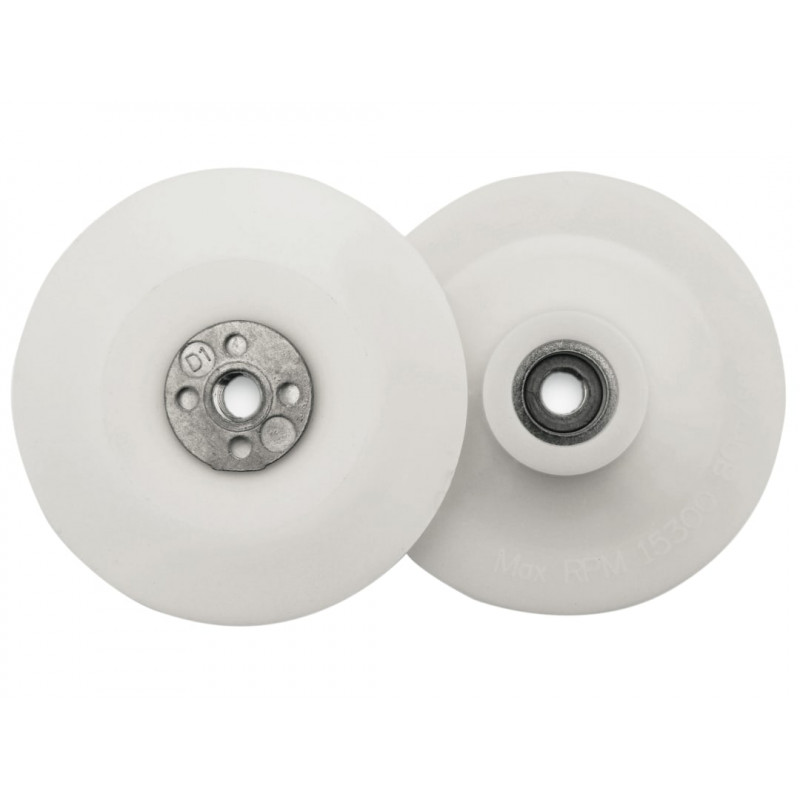 Angle Grinder Pad White 100mm (4in) M10 x 1.25 Angle Grinder Pad White 100mm (4in) M10 x 1.25