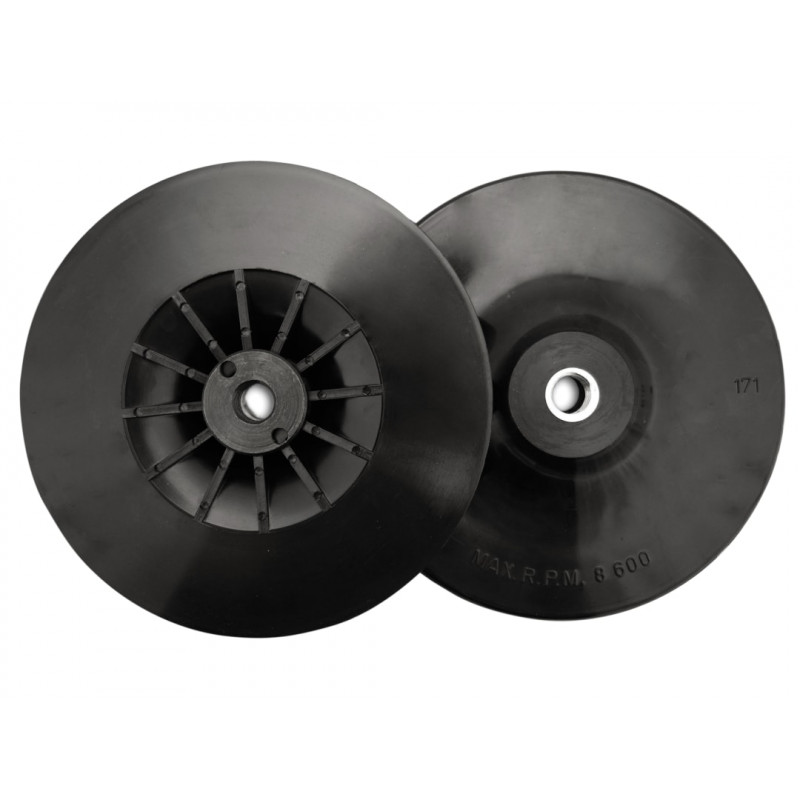 Angle Grinder Pad Black 180mm (7in) 5/8 UNC Angle Grinder Pad Black 180mm (7in) 5/8 UNC