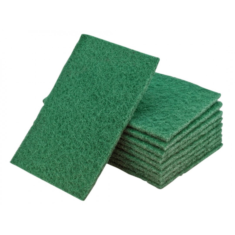 Hand Pads Green Medium 230 x 150mm (Pack 10) Hand Pads Green Medium 230 x 150mm (Pack 10)