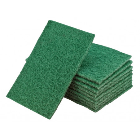 Hand Pads Green Medium 230 x 150mm (Pack 10)