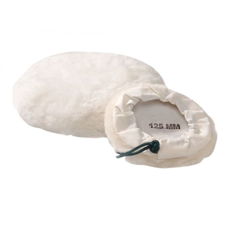 Tie-On Lambswool Bonnet 125mm (5in) Tie-On Lambswool Bonnet 125mm (5in)