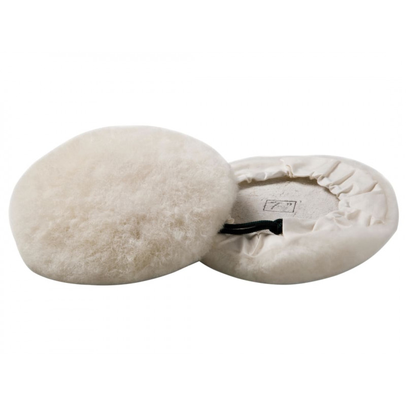 Tie-On Lambswool Bonnet 180mm (7in)