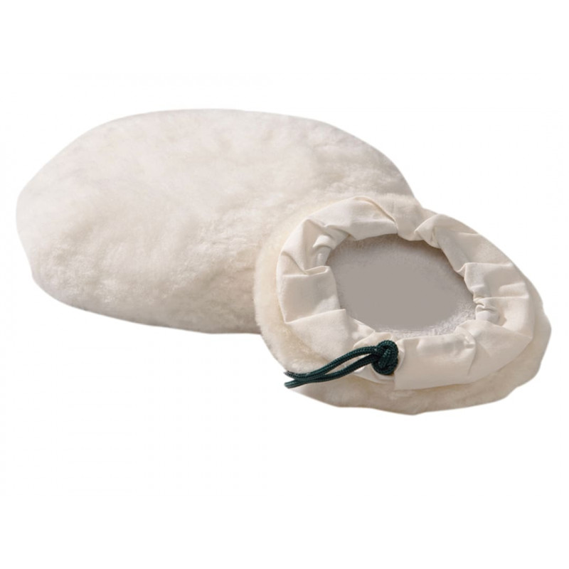 Tie-On Lambswool Bonnet 150mm (6in) Tie-On Lambswool Bonnet 150mm (6in)