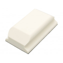 Hand Sanding Block Shaped White PUR GRIP® 70 x 125mm