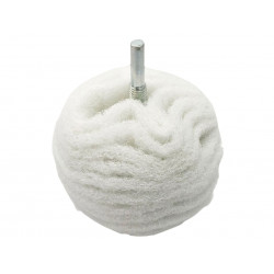 Scruff Ball 75mm / 3in White Non-Scratch