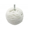 Scruff Ball 75mm / 3in White Non-Scratch