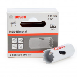 Bosch 2608580399 HSS Bi-Metal Hole Saw 19mm