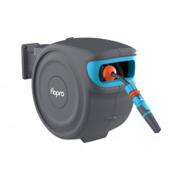 Auto Rewind Wall Mounted Reel + 20m of Hose
