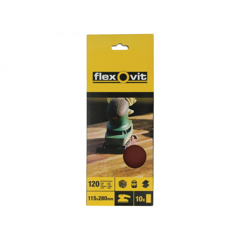 1/2 Sanding Sheets Orbital Plain Fine 120 Grit (Pack 10) 1/2 Sanding Sheets Orbital Plain Fine 120 Grit (Pack 10)
