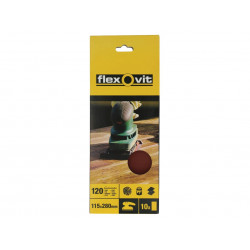 1/2 Sanding Sheets Orbital Plain Medium 80 Grit (Pack 10)