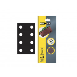 1/3 Sanding Sheets Perforated Medium 80 Grit (Pack 10)