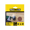 Drill Mountable Disc 125mm Medium 80G (Pack 10)