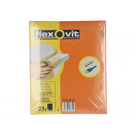 Glasspaper Sanding Sheets 230 x 280mm Assorted (25)
