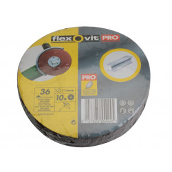 Aluminium Oxide Fibre Disc 115mm Extra Coarse 36G (Pack 10)