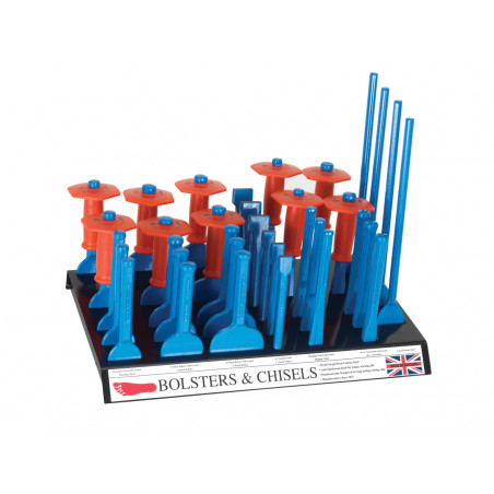 35 Bolsters and Chisels Stand with Stock