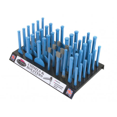 45 Bolsters and Chisels Stand with Stock