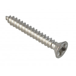 Self-Tapping Screw Pozi Compatible CSK A2 SS 1in x 6 ForgePack 30