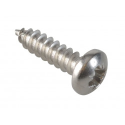 Self-Tapping Screw Pozi Compatible Pan Head SS 5/8in x 8 ForgePack 35