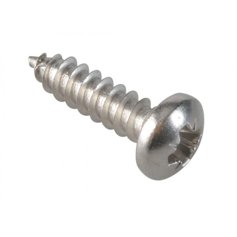 Self-Tapping Screw Pozi Compatible Pan Head SS 5/8in x 8 ForgePack 35 Self-Tapping Screw Pozi Compatible Pan Head SS 5/8in x 8 ForgePack 35