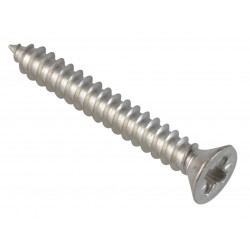 Self-Tapping Screw Pozi Compatible Pan Head SS 1.1/4in x 8 ForgePack 20