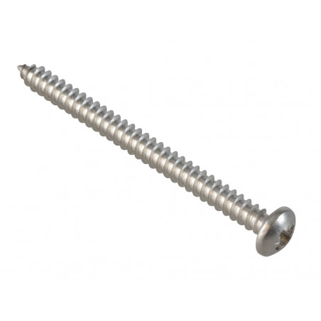 Self-Tapping Screw Pozi Compatible Pan Head SS 2in x 8 ForgePack 12