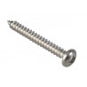 Self-Tapping Screw Pozi Compatible Pan Head SS 1.1/2in x 10 ForgePack 10