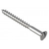 Multi-Purpose Screw SL Raised Head Chrome Plated 4.0 x 40mm ForgePack 20