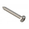 Self-Tapping Screw Pozi Compatible Pan Head SS 3/4in x 4 ForgePack 50