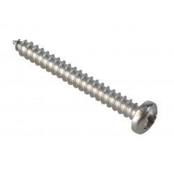 Self-Tapping Screw Pozi Compatible Pan Head SS 1in x 4 ForgePack 40