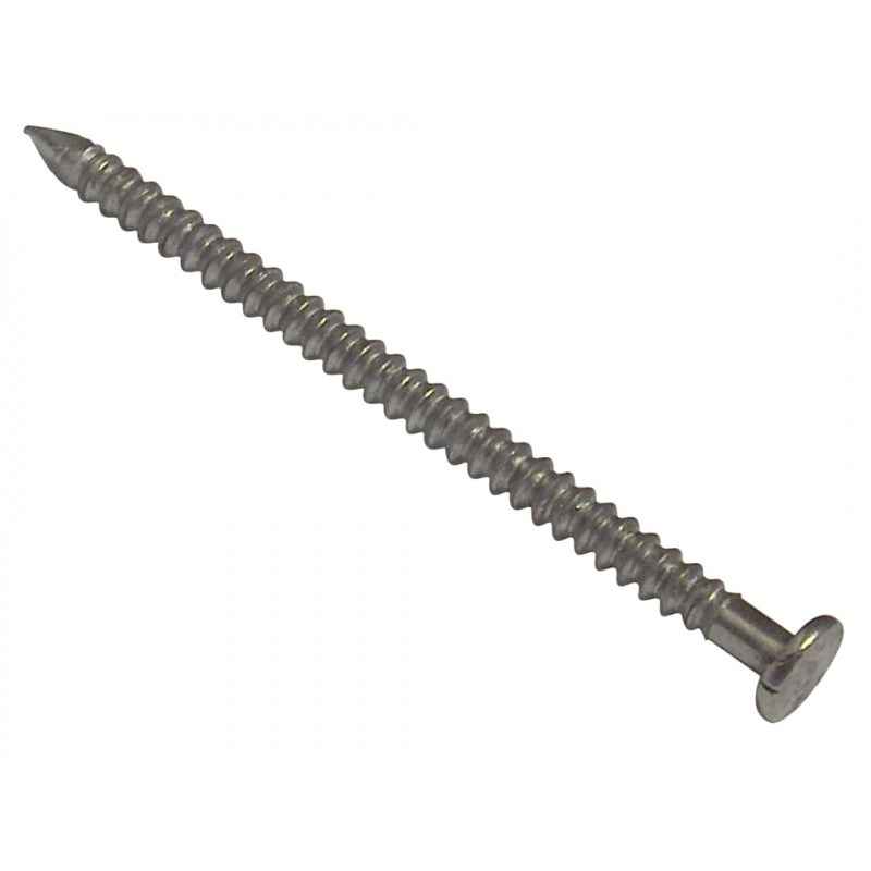 Annular Ring Shank Nail Bright Finish 40mm Bag Weight 500g Annular Ring Shank Nail Bright Finish 40mm Bag Weight 500g