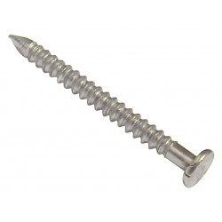 Annular Ring Shank Nail Bright Finish 25mm Bag Weight 500g