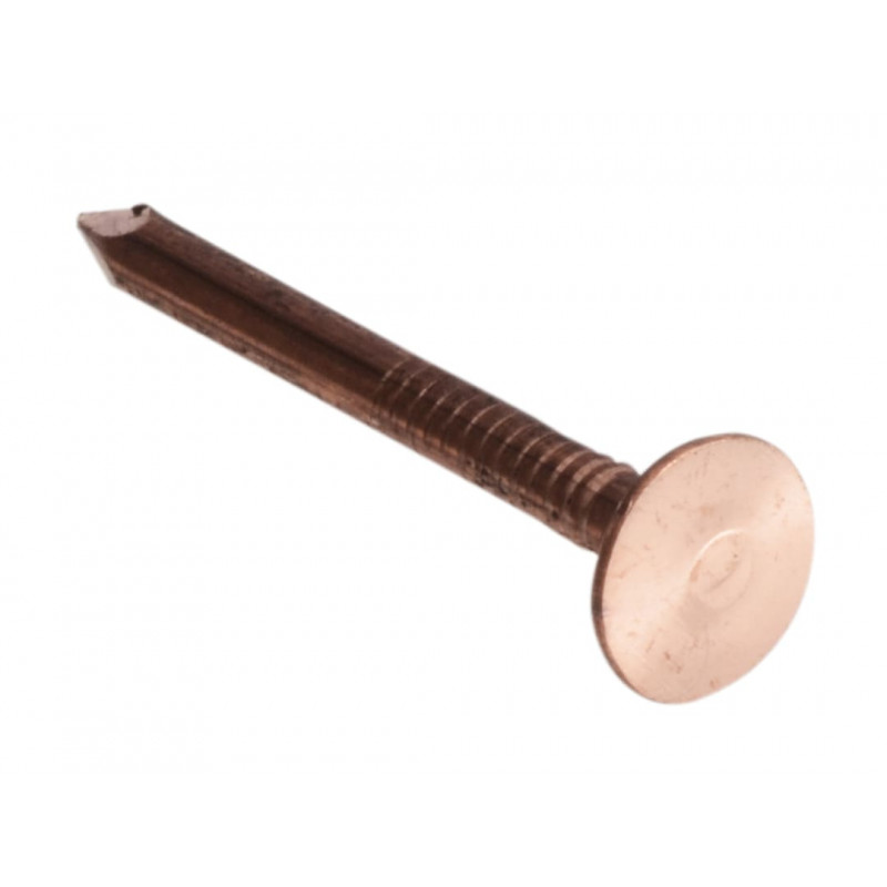 Multi-Purpose Clout Nails Copper 40 x 3.35mm (1kg Bag) Multi-Purpose Clout Nails Copper 40 x 3.35mm (1kg Bag)