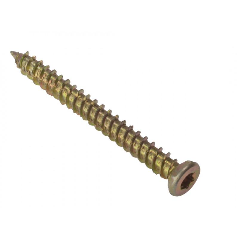 Concrete Frame Screw TORX® Compatible High-Low Thread ZYP 7.5 x 102mm Bag 10 Concrete Frame Screw TORX® Compatible High-Low Thread ZYP 7.5 x 102mm Bag 10