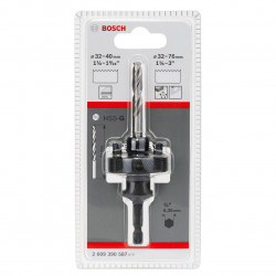 Bosch 2609390587 Hexagon Socket Adapter for 32 – 76mm Hole Saws