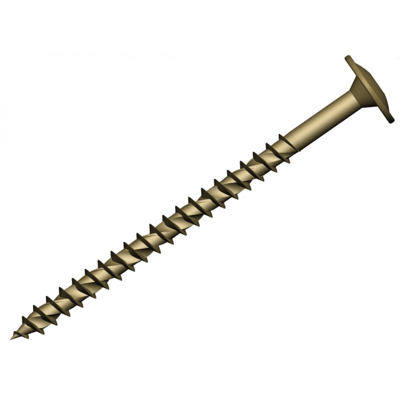 Wafer Head TORX® Compatible Construction T40 Screws Tan 8x140mm Tub 35 Wafer Head TORX® Compatible Construction T40 Screws Tan 8x140mm Tub 35