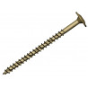 Wafer Head TORX® Compatible Construction T40 Screws Tan 8x160mm Tub 30