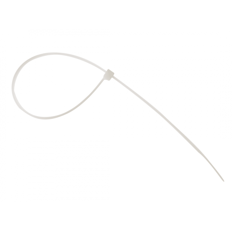 Cable Tie Natural/Clear 4.8 x 300mm (Bag 100) Cable Tie Natural/Clear 4.8 x 300mm (Bag 100)
