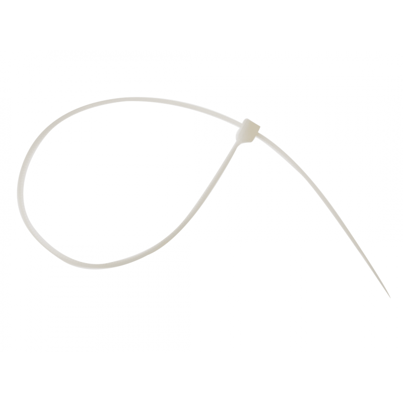 Cable Tie Natural/Clear 8.0 x 450mm (Bag 100) Cable Tie Natural/Clear 8.0 x 450mm (Bag 100)