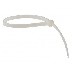 Cable Tie Natural/Clear 7.6 x 380mm (Bag 100)