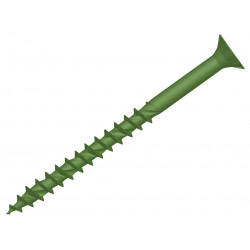 ForgeFast TORX® Compatible Decking Screws CSK Green 4.5x50 T25 Tub 600