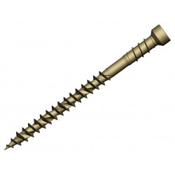 ForgeFast TORX® Compatible Decking Screws Reduced Head Tan 4.5x50 T15 Tub 600