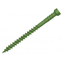 ForgeFast TORX® Compatible Decking Screws Reduced Head Green 4.5x60 T15 Tub 500