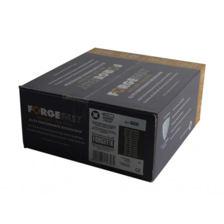 ForgeFast Pozi Compatible Wood Screw Forge Pack 1800 Piece