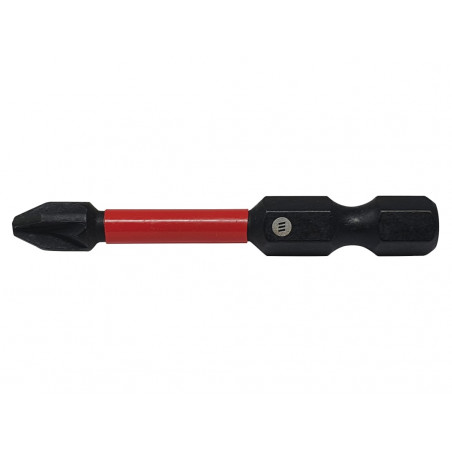 ForgeFast Pozidriv Compatible Impact Bit PZ1 x 50mm (Card 2)