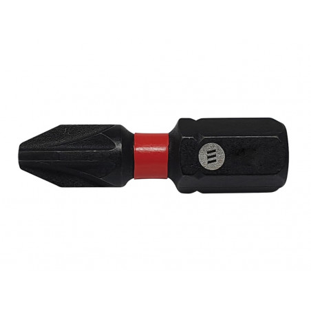 ForgeFast Pozidriv Compatible Impact Bit PZ2 x 25mm (Box 10)