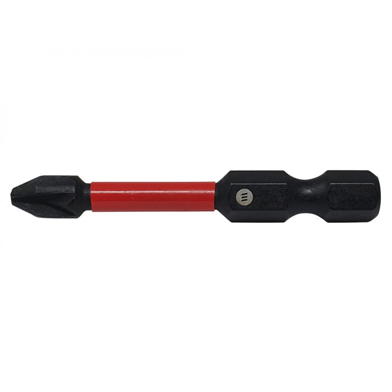 ForgeFast Pozidriv Compatible Impact Bit PZ3 x 50mm (Card 2)