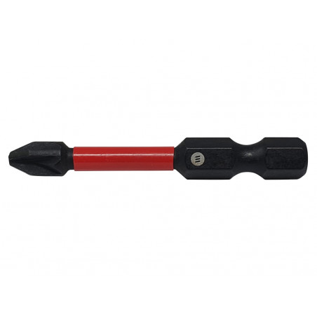 ForgeFast Pozidriv Compatible Impact Bit PZ3 x 50mm (Card 2)